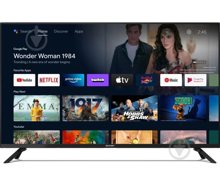 Телевізор Sharp 2T-C40FG2EL2AB - фото 5