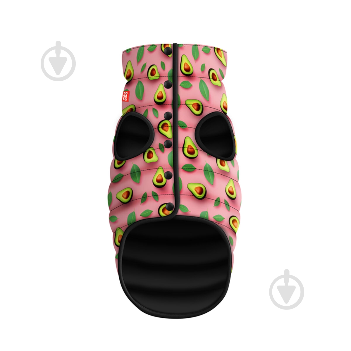 Куртка Waudog рисунок "Авокадо на розовом" M50 В 76-79 см С 55-61 см - фото 1