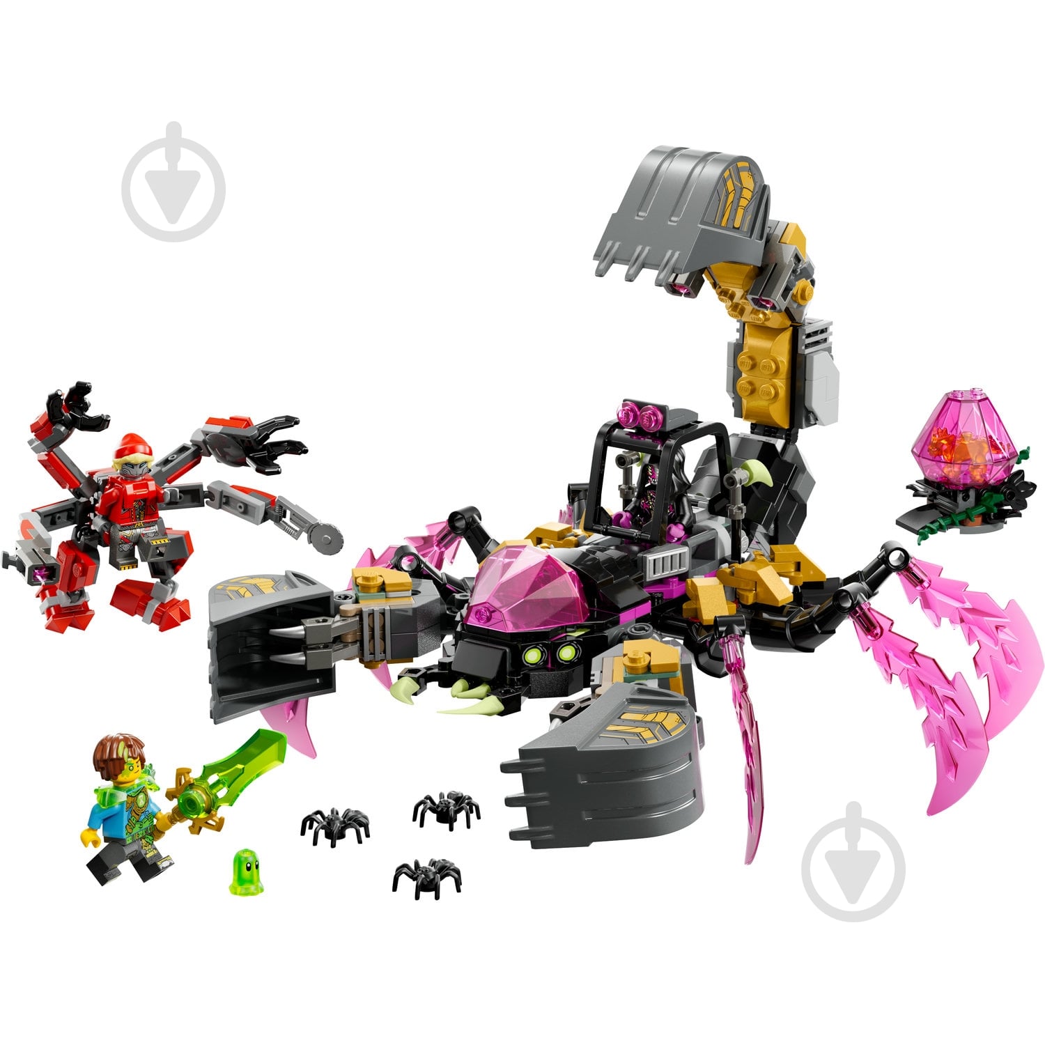 ᐉ Конструктор LEGO DREAMZzz Кошмарный землекоп-скорпион 71513