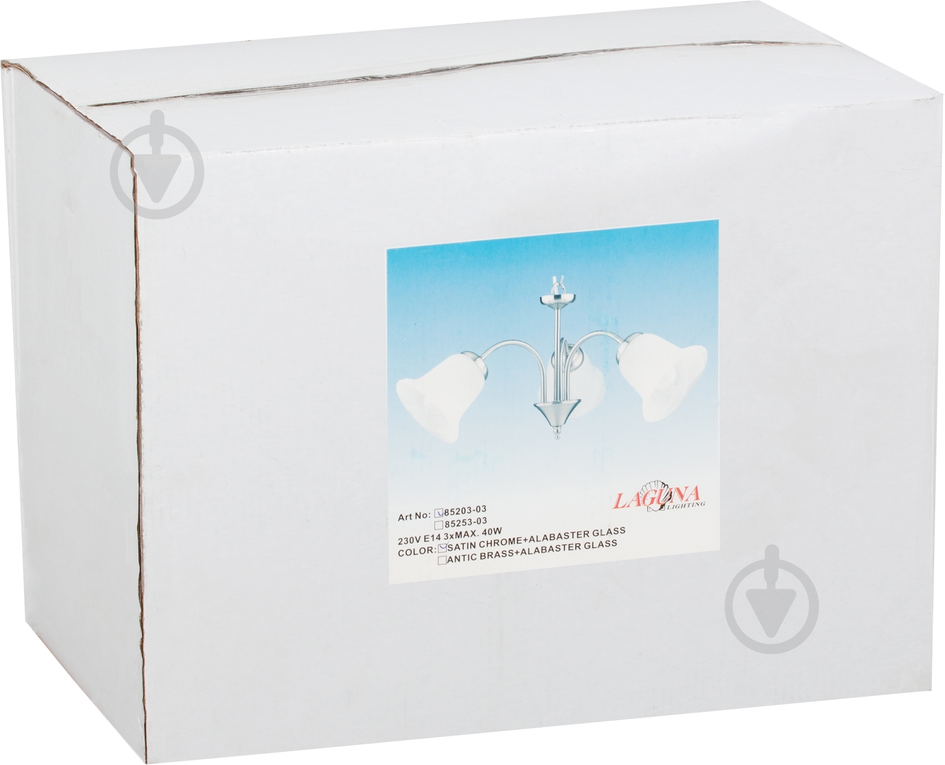 Люстра подвесная Laguna Lighting BORE 3xE14 хром - фото 3