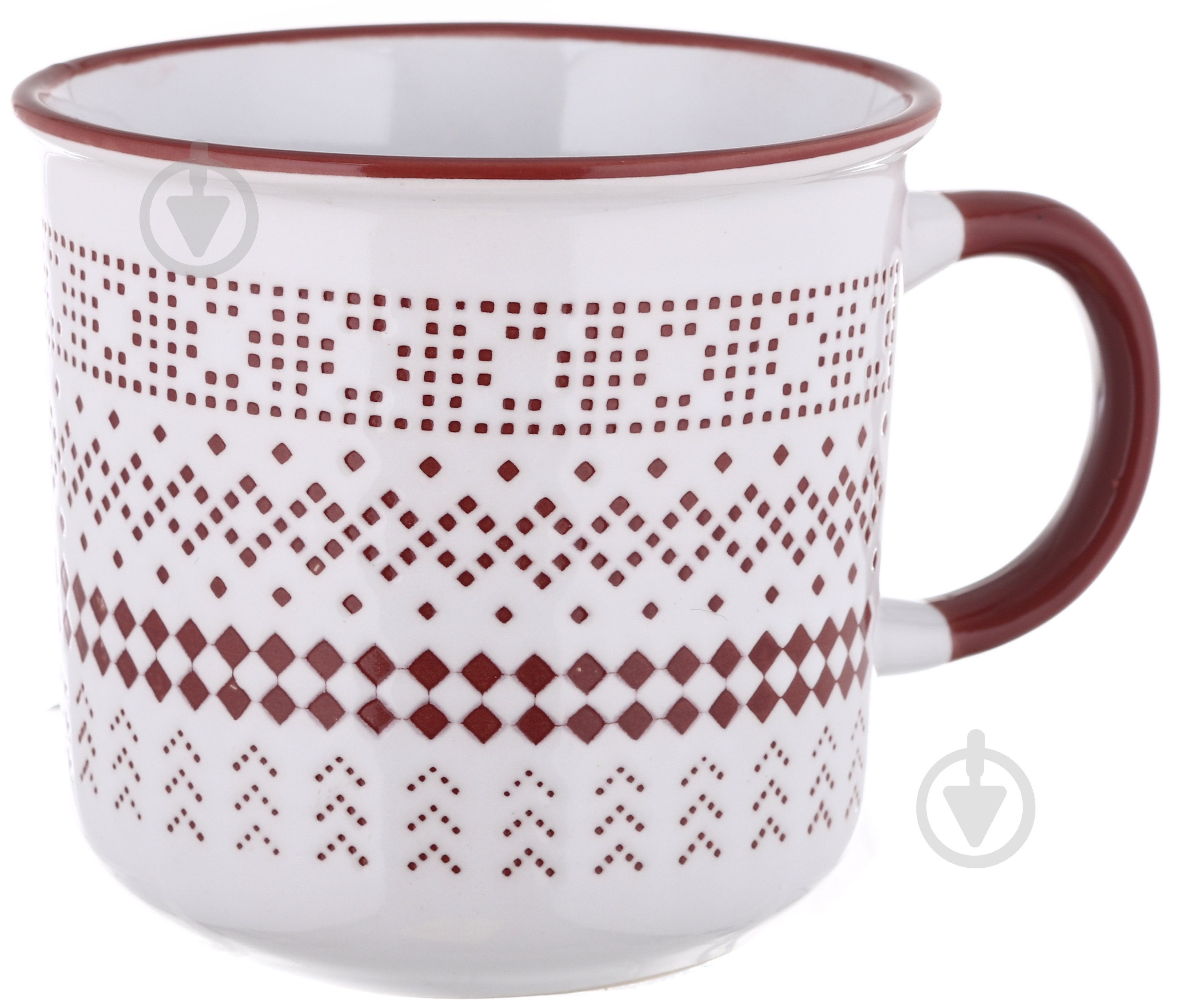 Чашка Bella Vita Sweater 450 мл белая - фото 1