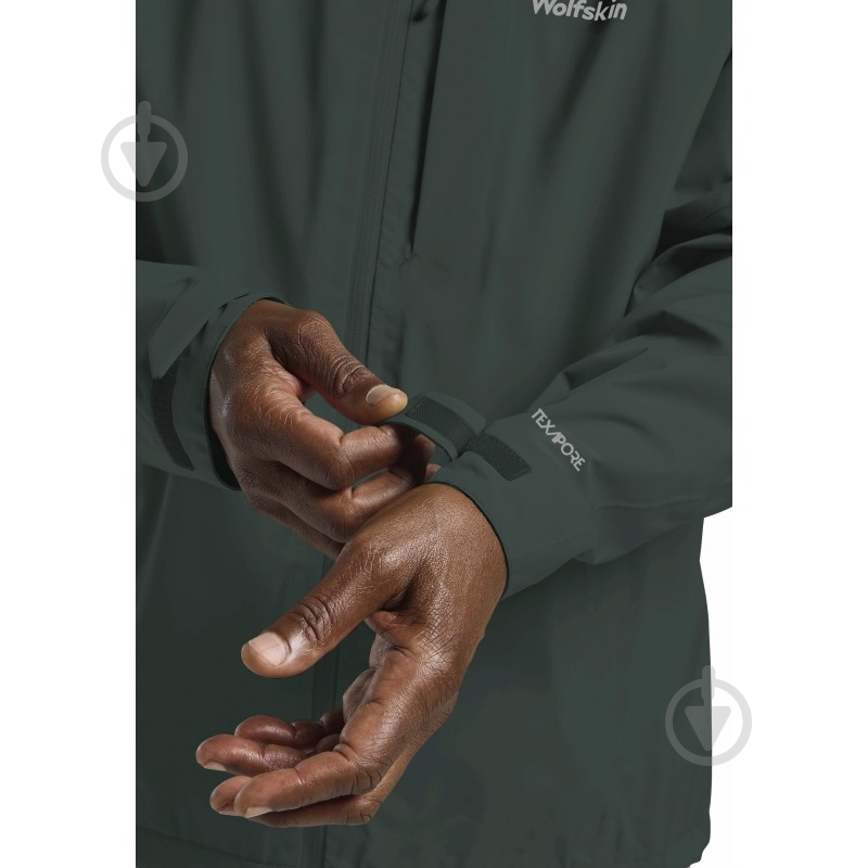 Вітрівка чоловіча весняна Jack Wolfskin A63900_E0271 р.2XL зелений - фото 5
