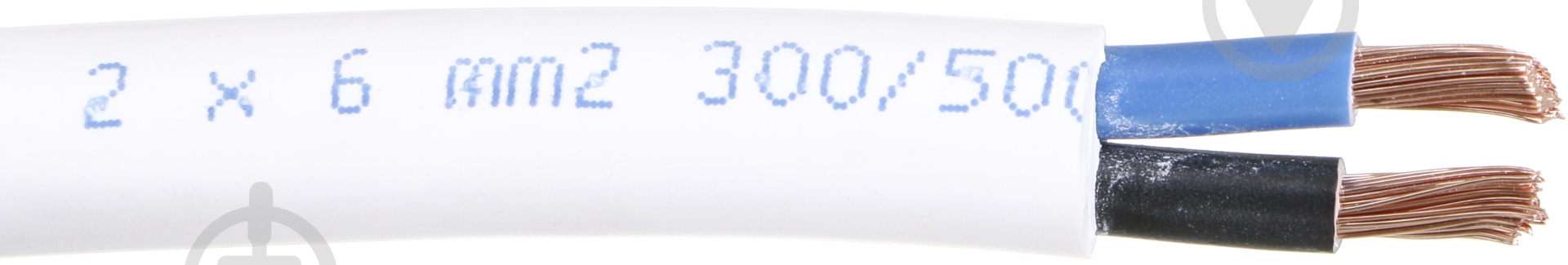 Кабель соединительный Borsan ПВС 2x6,0 медь - фото 1 Кабель соединительный Borsan ПВС 2x6,0 медь - фото 1