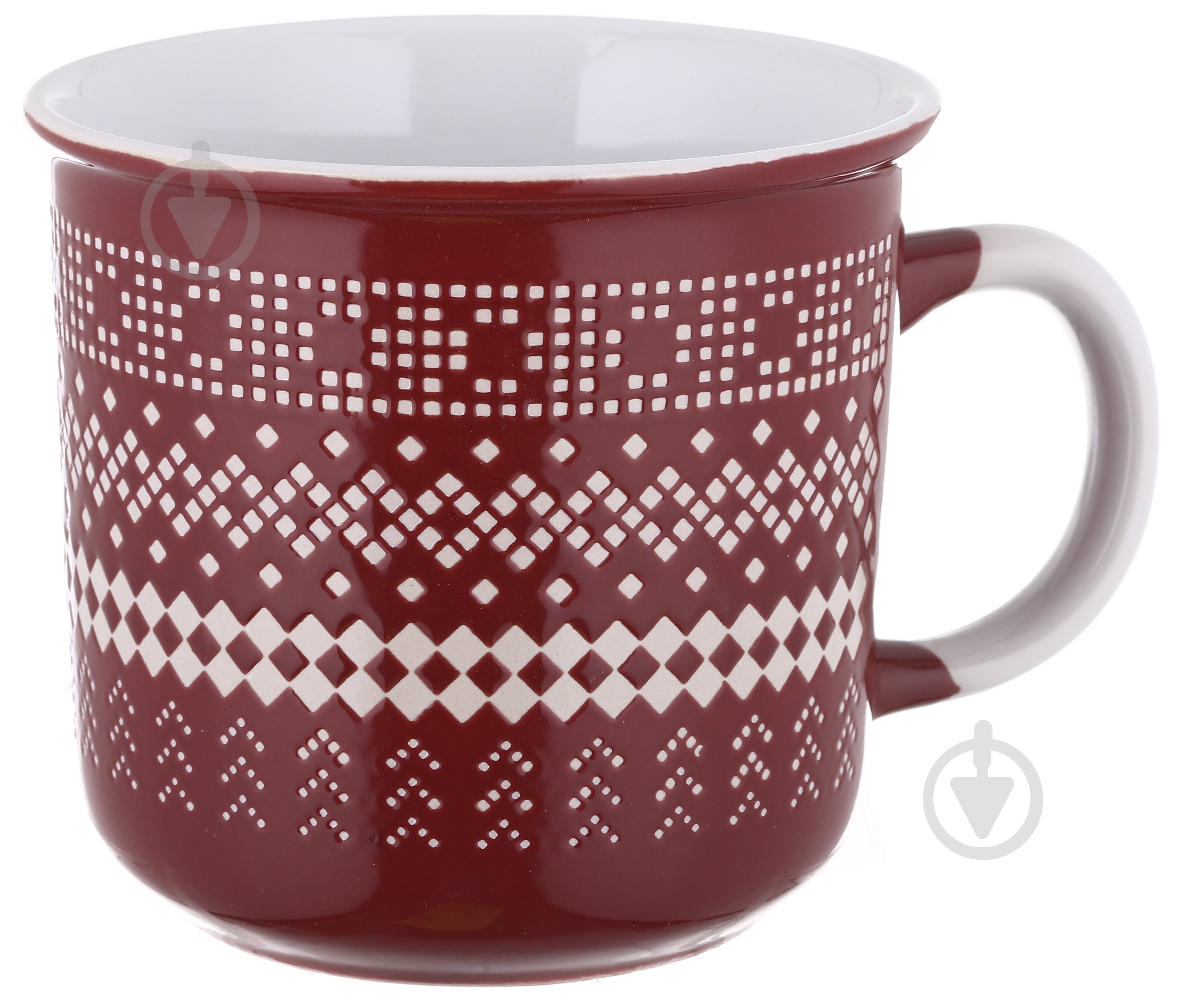 Чашка Bella Vita Sweater 450 мл красная - фото 1