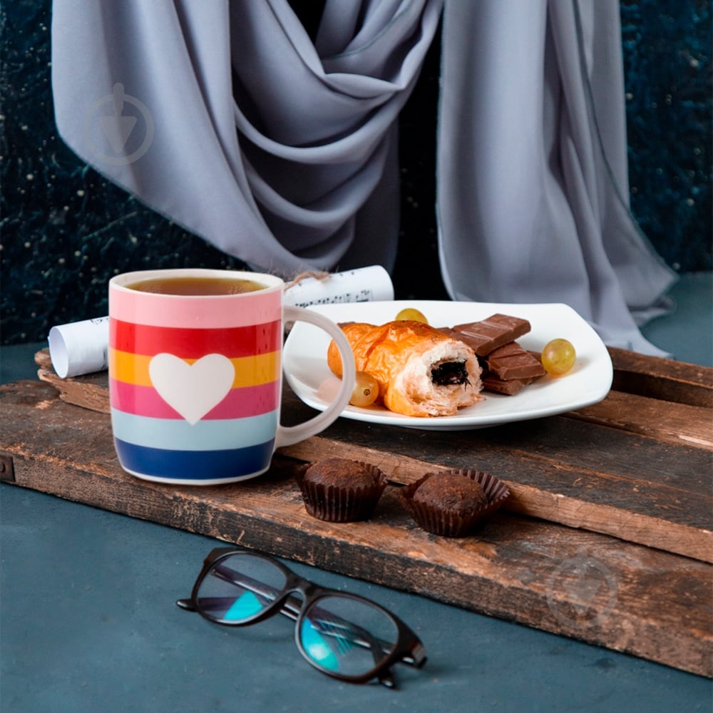 Чашка Vittora Time out 365 мл в ассортименте - фото 3