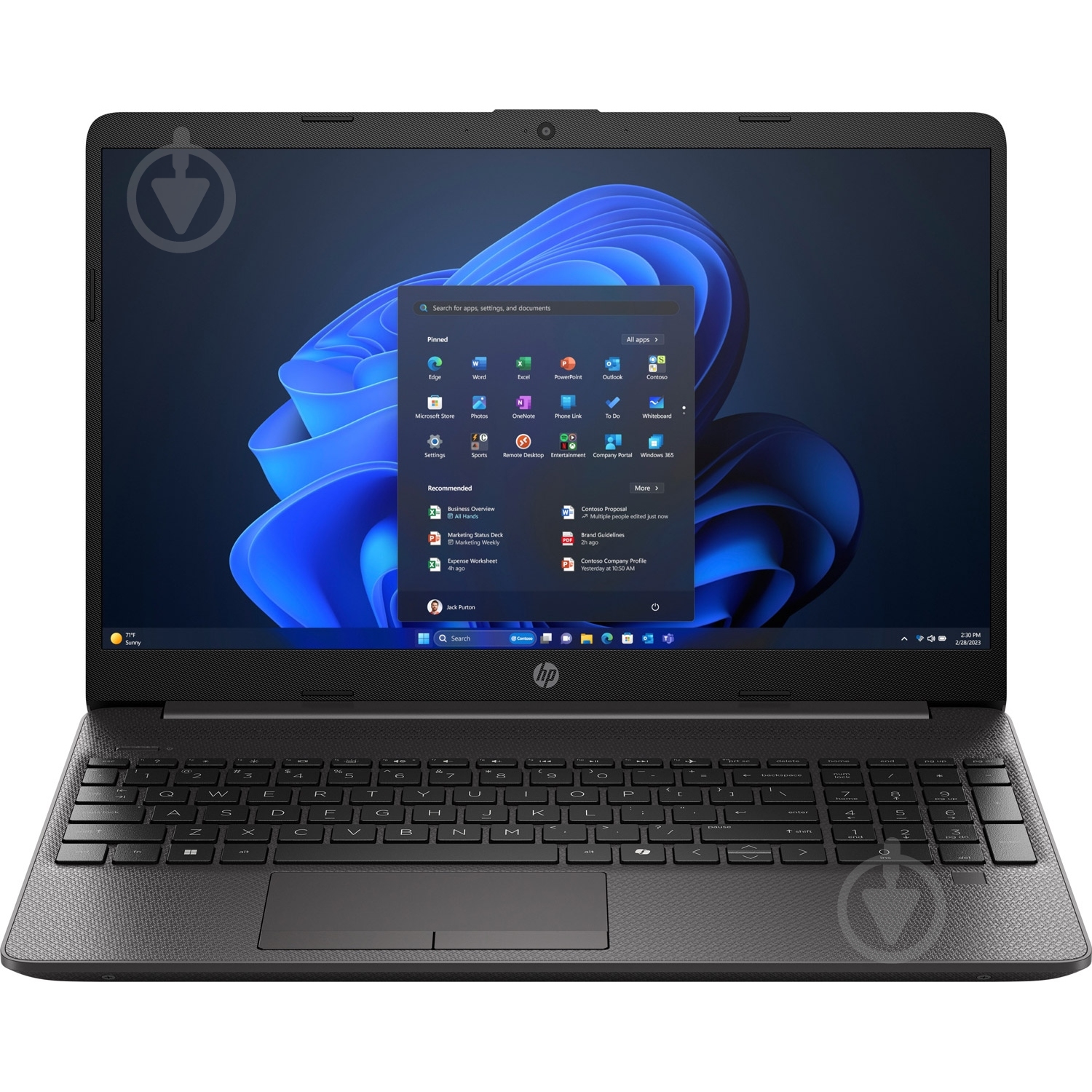 Ноутбук HP 250R G9 15,6" (B39RFAT) dark ash silver - фото 1 Ноутбук HP 250R G9 15,6" (B39RFAT) dark ash silver - фото 1