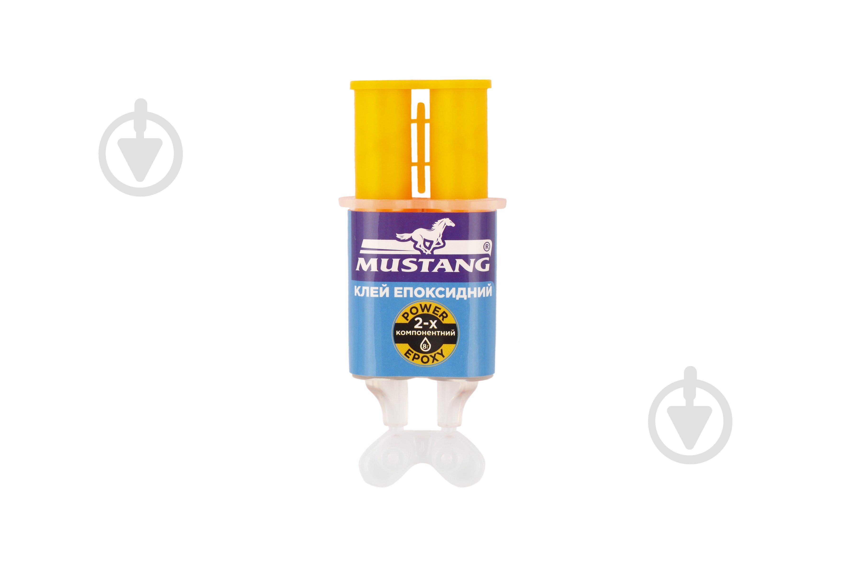 Клей эпоксидный Mustang двухкомпонентный шприц 8 г - фото 2