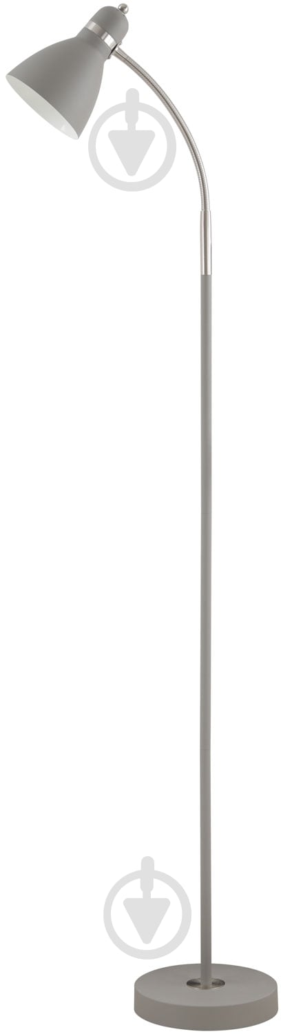 Торшер Laguna Lighting 25 Вт Е27 сірий/матовий нікель 60045-01 - фото 1