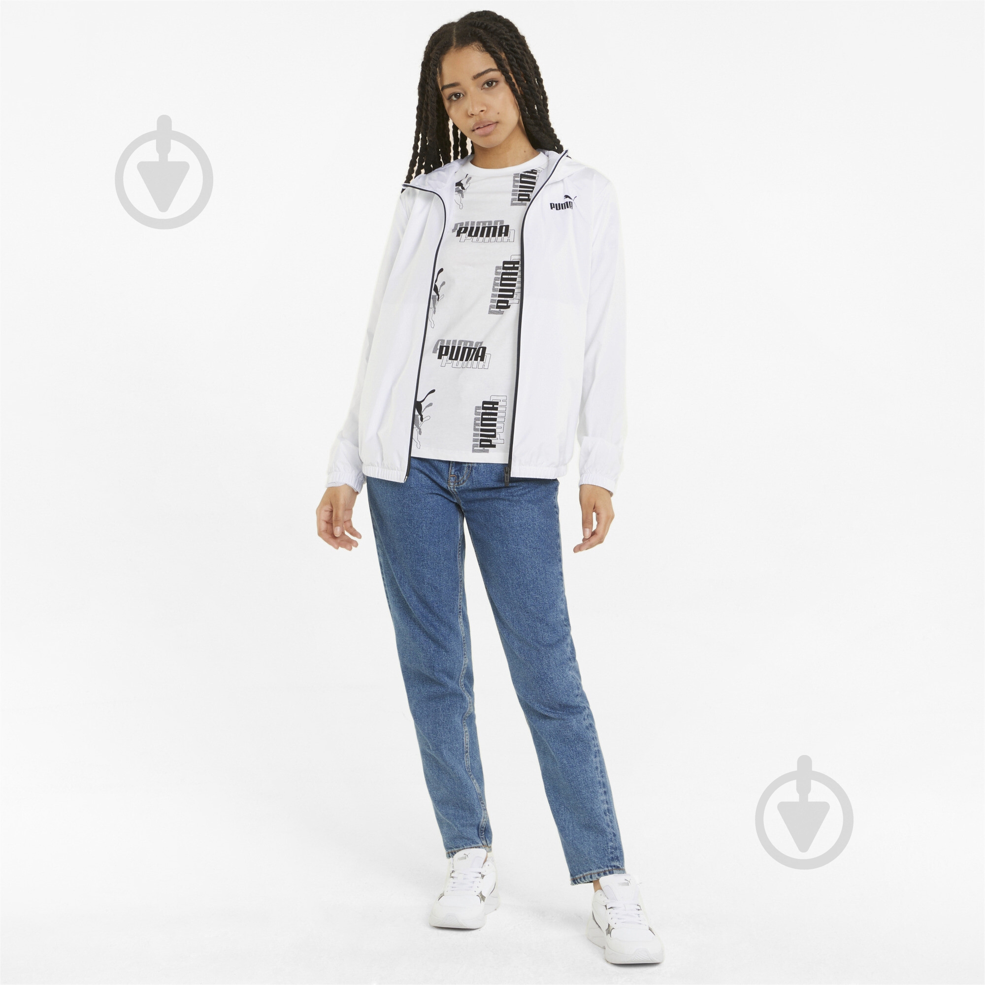 Вітрівка жіноча демісезонна Puma ESS SOLID WINDBREAKER 84749402 р.XS біла - фото 5 Вітрівка жіноча демісезонна Puma ESS SOLID WINDBREAKER 84749402 р.XS біла - фото 5