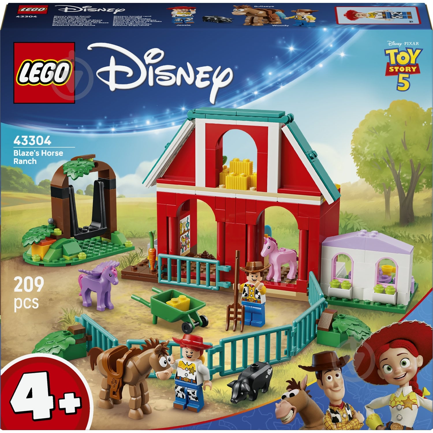 Конструктор LEGO Disney Конное ранчо Блейза 43304 - фото 1