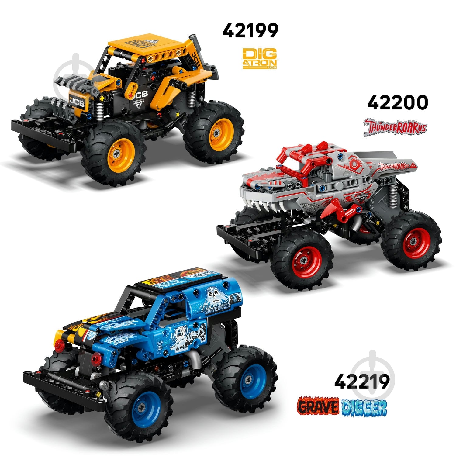 Конструктор LEGO Technic Monster Jam™ Sparkle Smash™ с функцией Pull-Back 42220 - фото 9