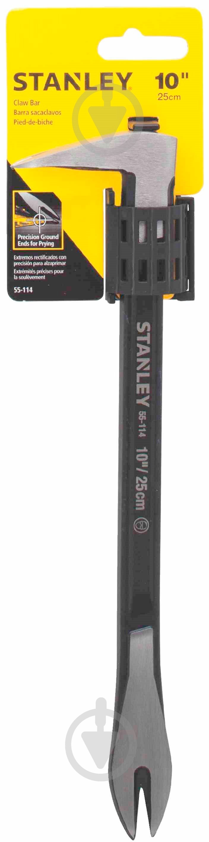 Гвоздодер Stanley кованый 250×70 мм - фото 6