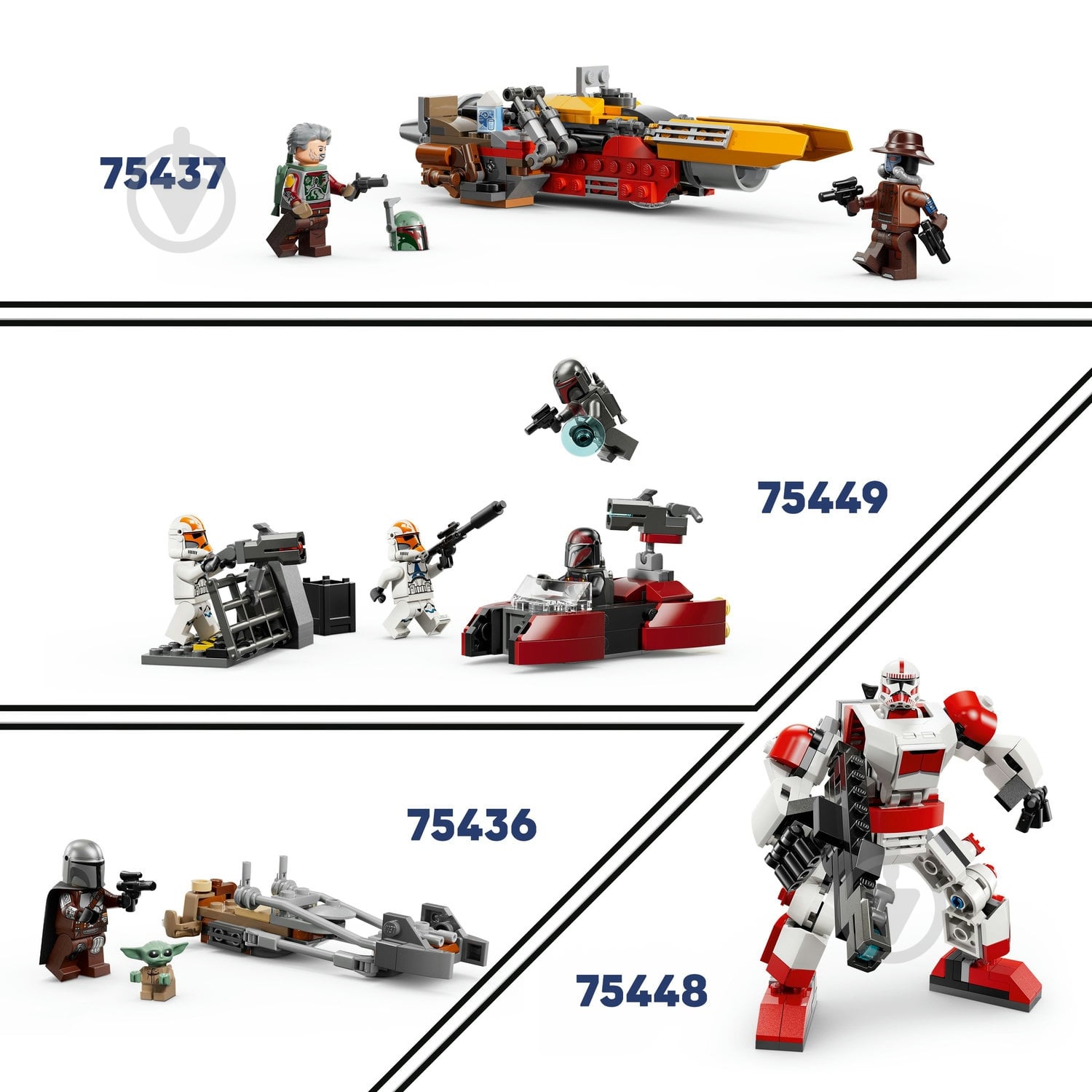 Конструктор LEGO Star Wars Семейный дом Грогу 75443 - фото 9