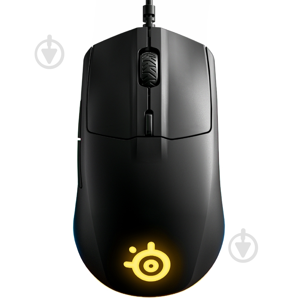 Мышь SteelSeries Rival 3 Gen 2 RGB black (62515) - фото 1