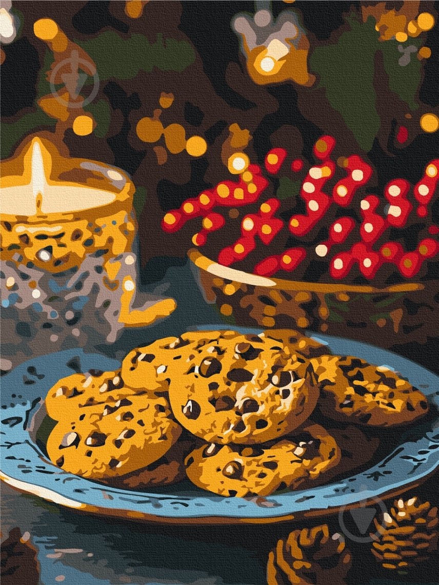 Картина за номерами Час гарячого печива 30x40 см Brushme - фото 1