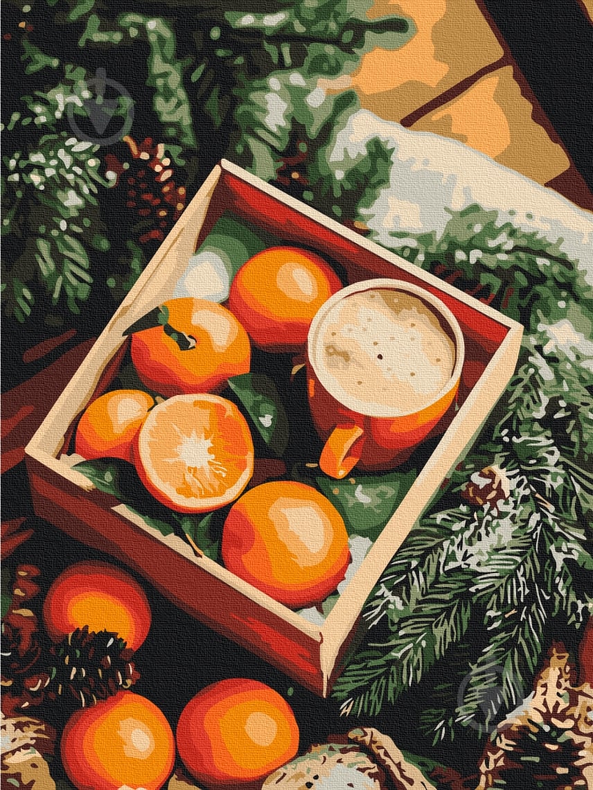 Картина по номерам Аромат праздников 30x40 см Brushme - фото 1 Картина по номерам Аромат праздников 30x40 см Brushme - фото 1