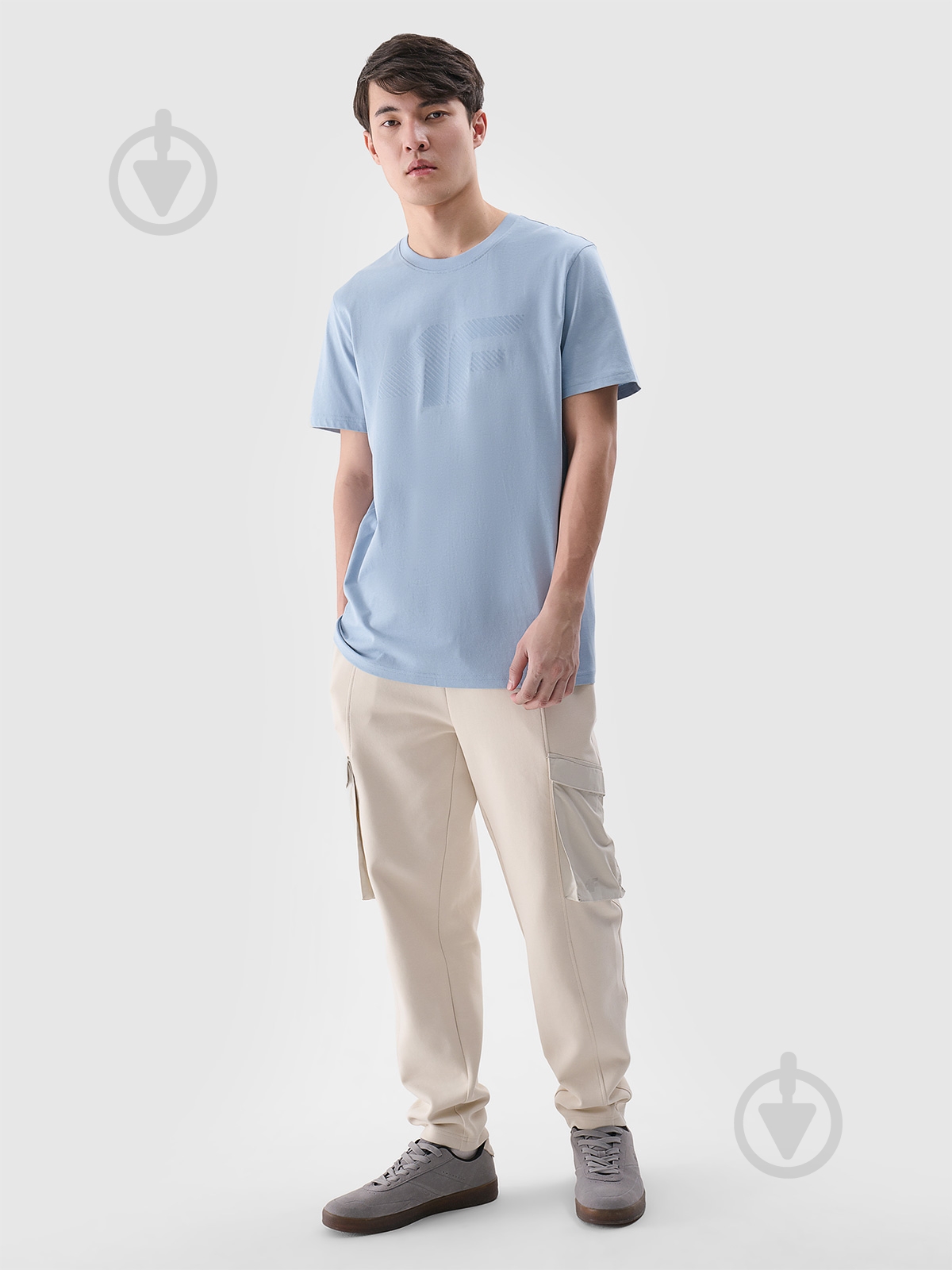 Футболка 4F TSHIRT M2075 4FWSS25TTSHM2075-34S р.XL голубой - фото 4 Футболка 4F TSHIRT M2075 4FWSS25TTSHM2075-34S р.XL голубой - фото 4