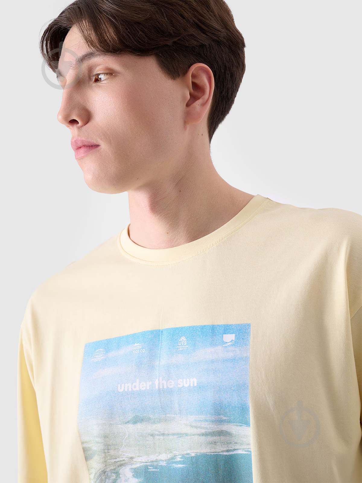 Футболка 4F 4FRSS24TTSHM2132-73S р.XL желтый - фото 3