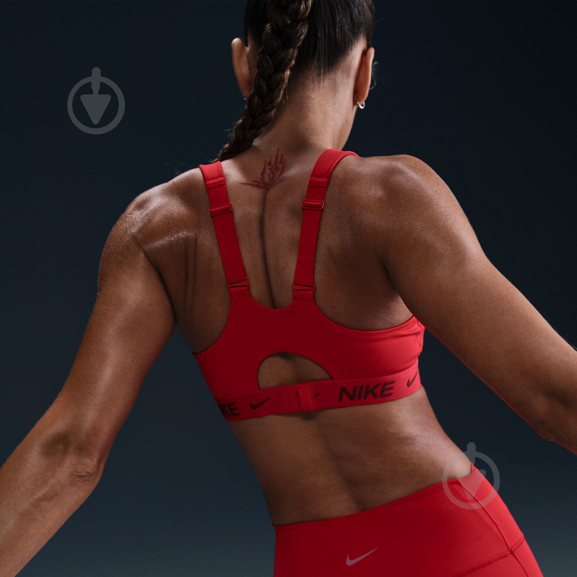 Бра Nike W NK DF INDY HGH SPT BRA FD1068-657 р.L червоний - фото 10