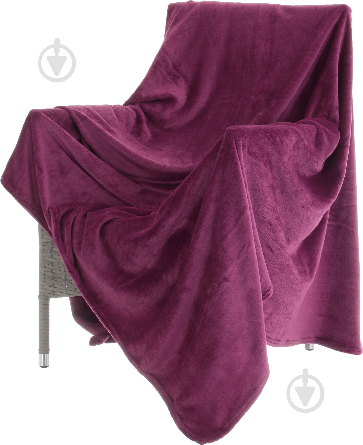 Плед Basic 160x200 см пурпурний La Nuit - фото 1