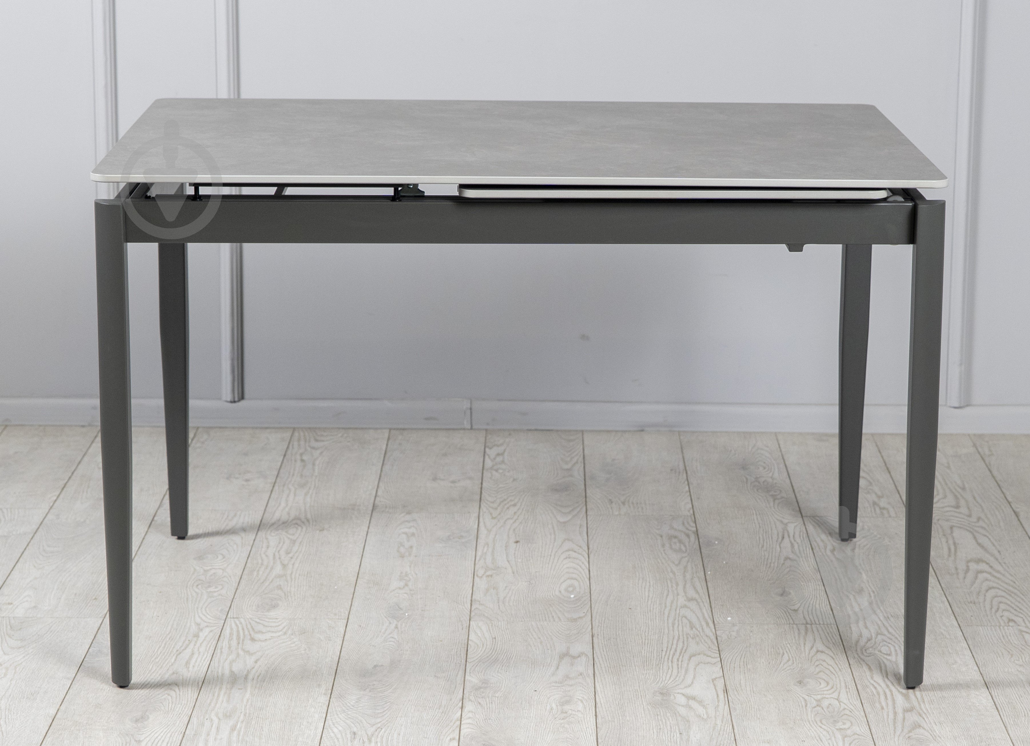 Стіл обідній Prestol Хіт 1200(1800)x800x750мм сірий/графіт - фото 2 Стіл обідній Prestol Хіт 1200(1800)x800x750мм сірий/графіт - фото 2