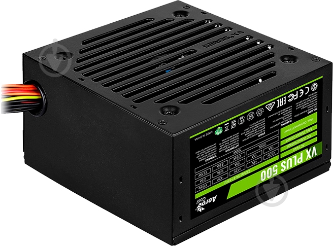 Блок питания AeroCool VX Plus 500 4713105962758 500 Вт - фото 7 Блок питания AeroCool VX Plus 500 4713105962758 500 Вт - фото 7