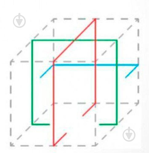 Нівелір лазерний Stark 5 ліній точність 1 мм. / 5 м. дальність 15 м. LL 0505 - фото 12