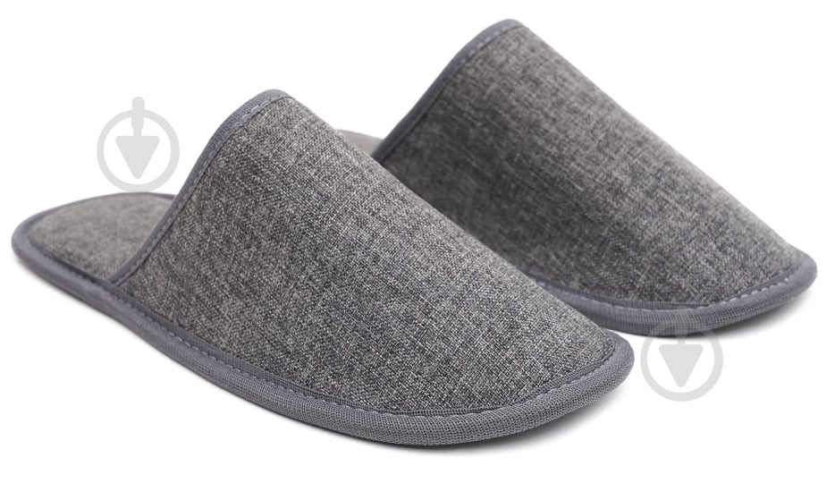 Тапки домашние FX Shoes р.40-41 серый - фото 1 Тапки домашние FX Shoes р.40-41 серый - фото 1