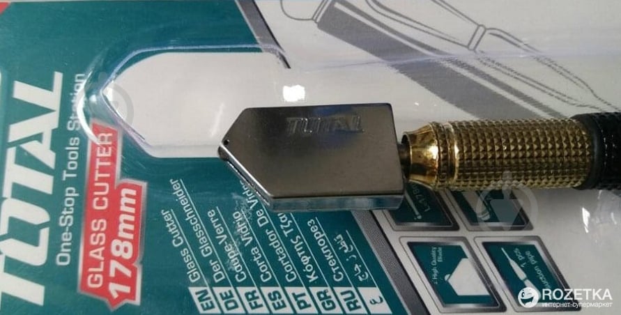 Стеклорез Total THT561781 - фото 3