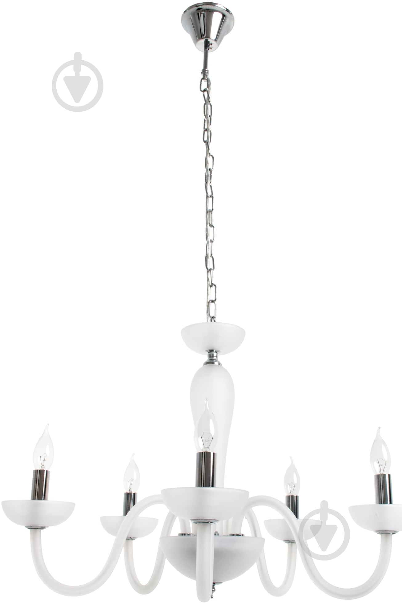 Люстра подвесная Eglo Falcado 5xE14 белый 39122 - фото 1