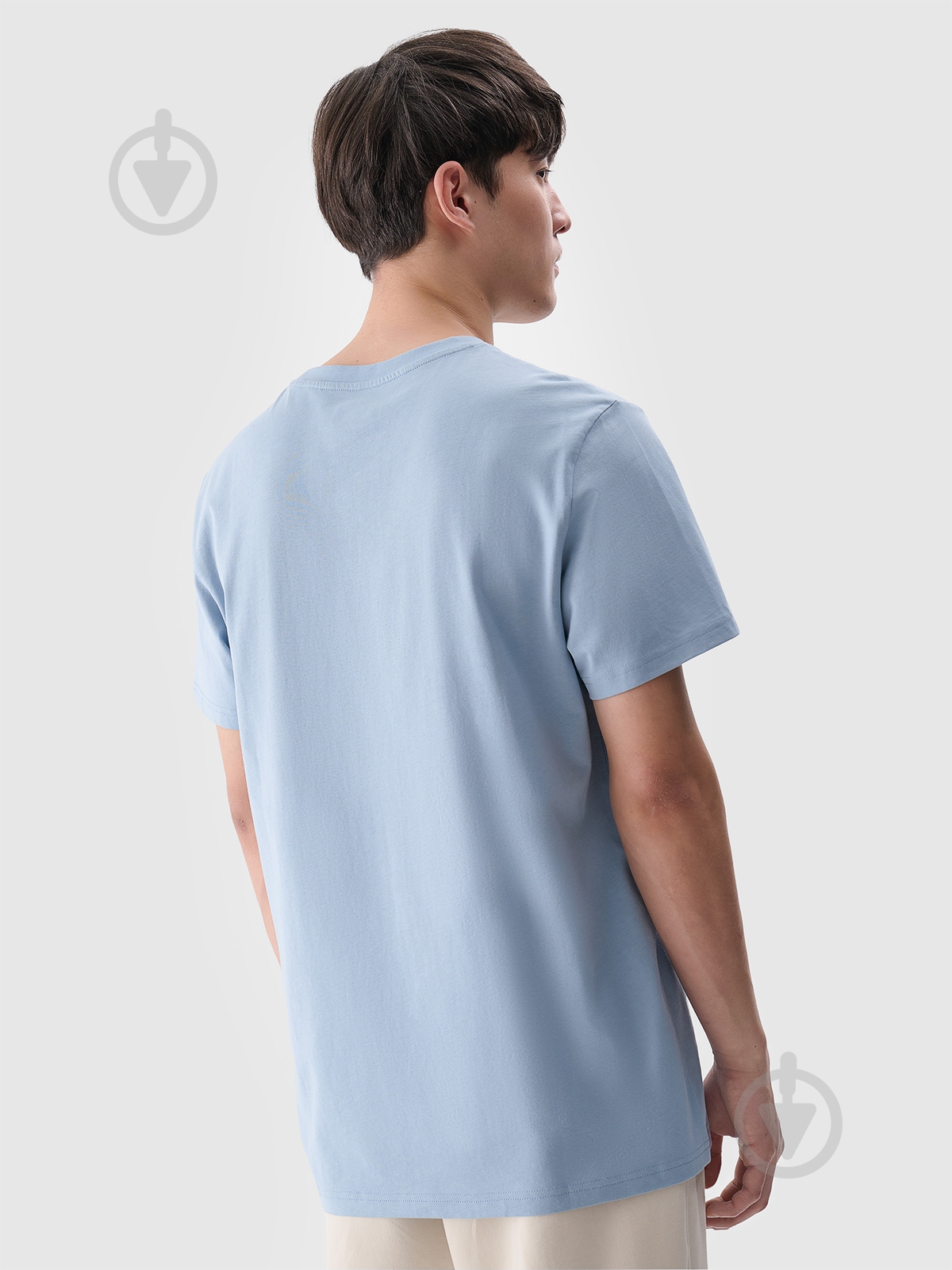 Футболка 4F TSHIRT M2074 4FWSS25TTSHM2074-34S р.XL блакитний - фото 2