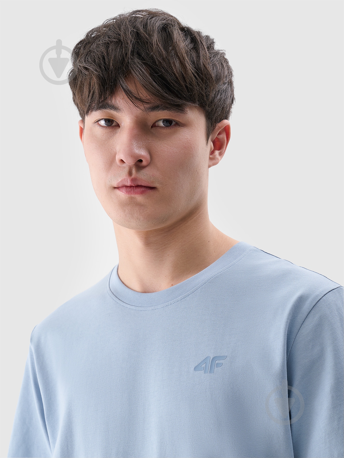 Футболка 4F TSHIRT M2074 4FWSS25TTSHM2074-34S р.XL блакитний - фото 4