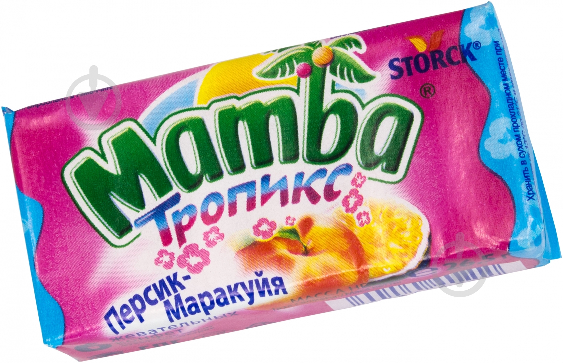 Конфеты жевательные Mamba Тропикс ассорти 25 г - фото 1