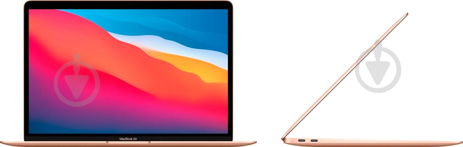 Ноутбук Apple MacBook Air M1 13,3" (MGND3UA/A) gold - фото 7