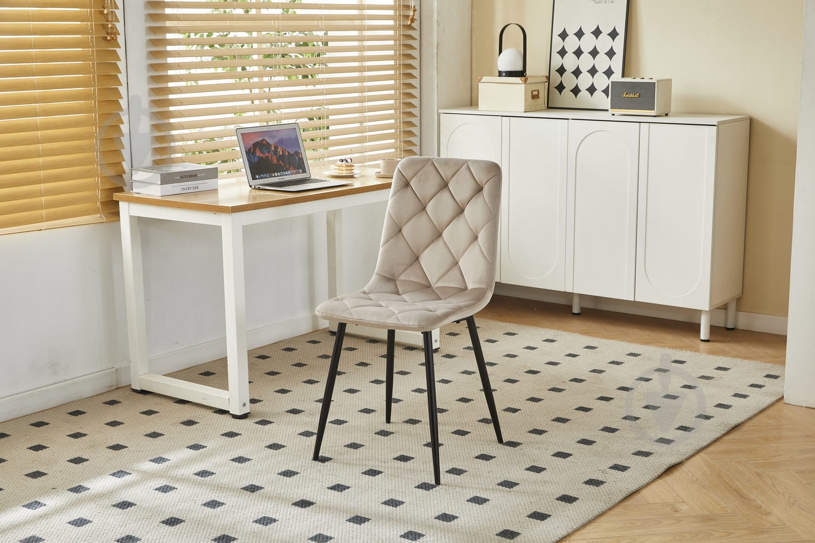 Стілець Fly FS15 Cappuccino-14 капучино / чорний - фото 6