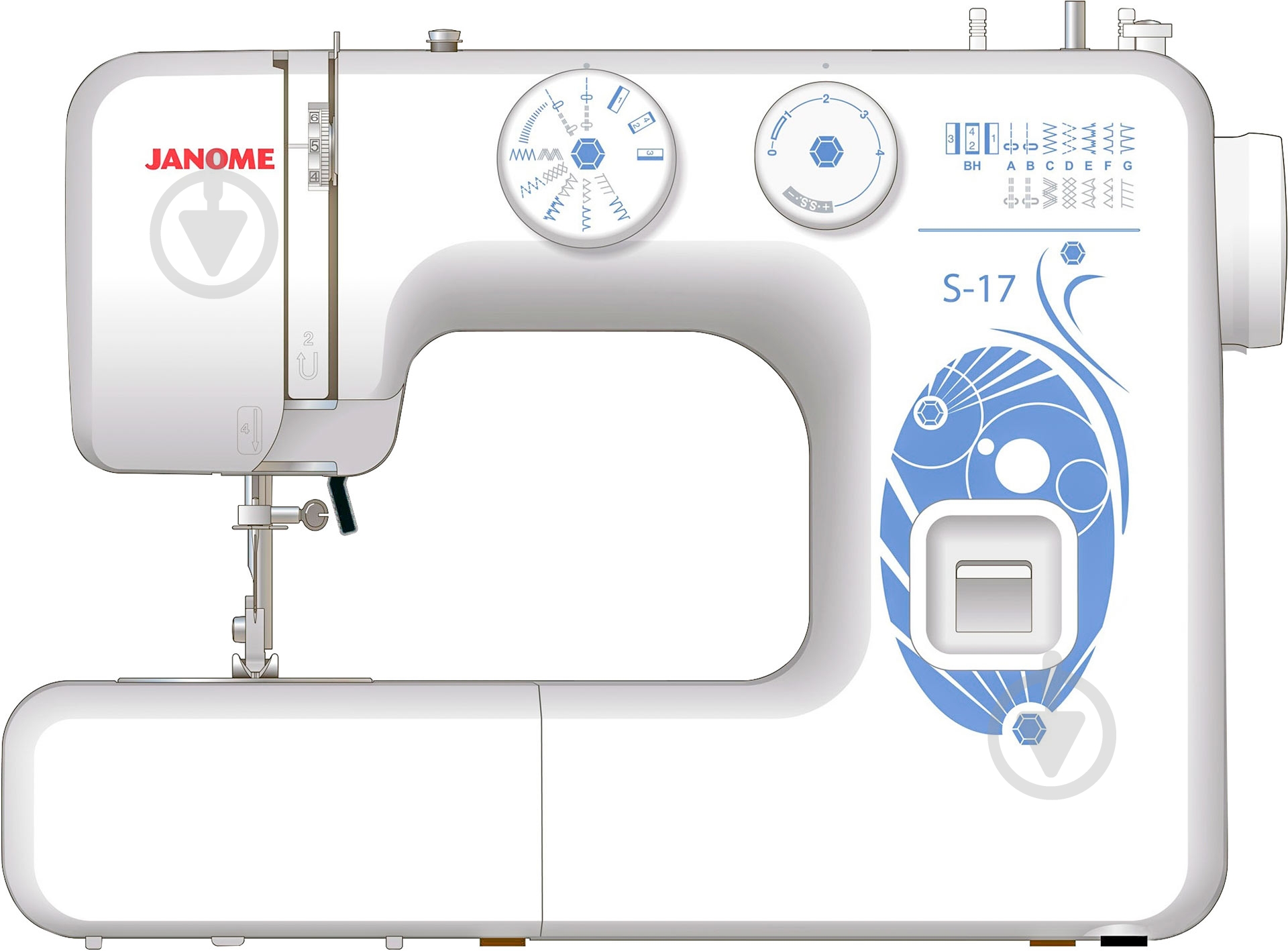 Швейная машина Janome S-17 - фото 1