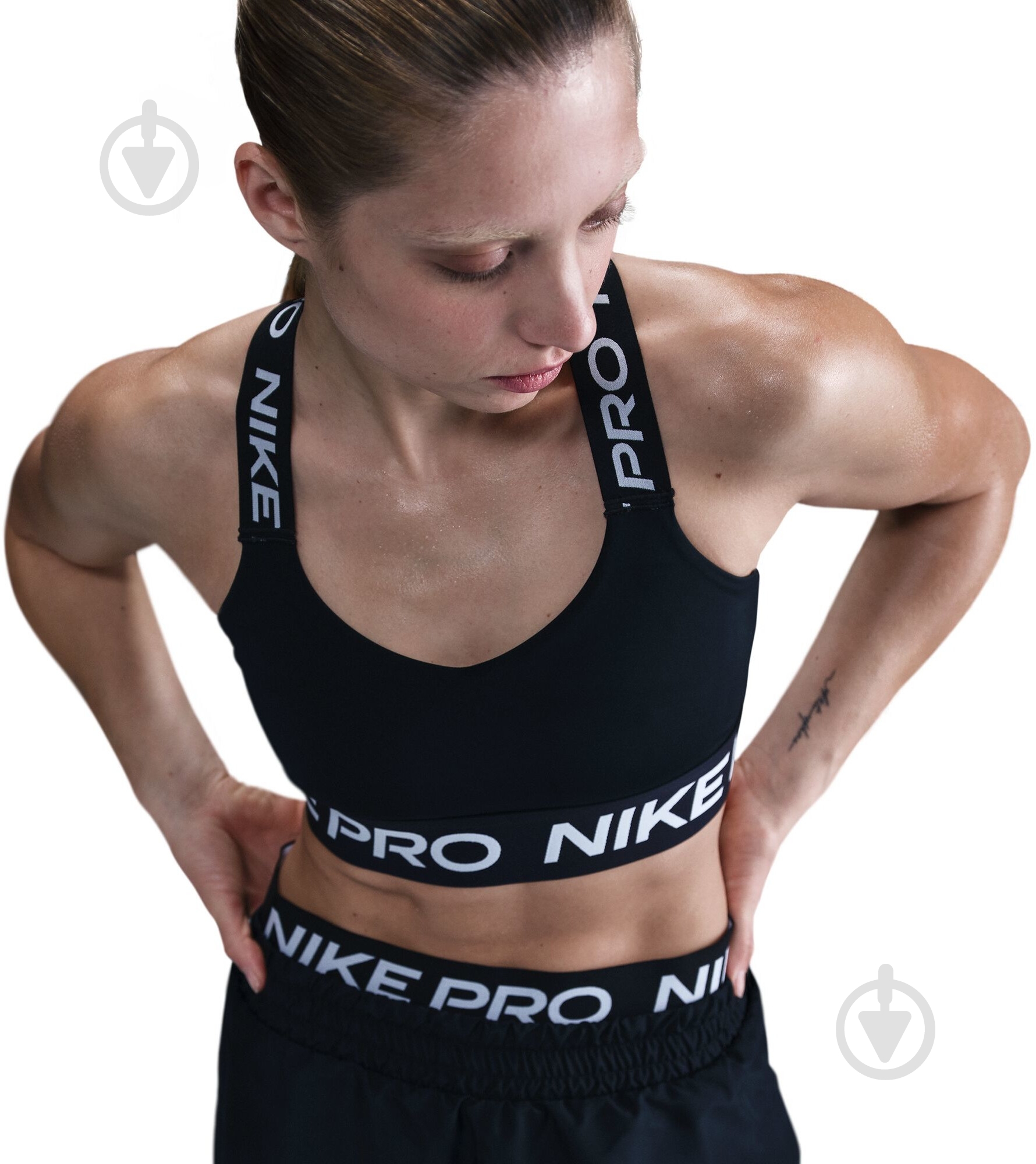 Бра Nike W NP BRA TT HF5372-010 р.M чорний - фото 4