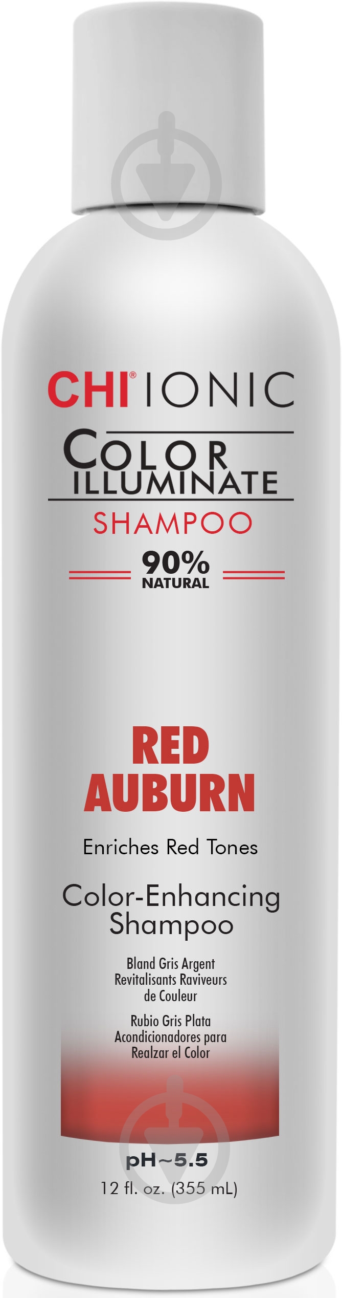 Шампунь CHI Ionic Color Illuminate Shampoo Red Auburn 355 мл - фото 1