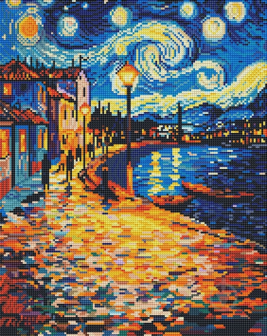 Алмазна мозаїка Зоряний берег 40x50 см Brushme - фото 1 Алмазна мозаїка Зоряний берег 40x50 см Brushme - фото 1