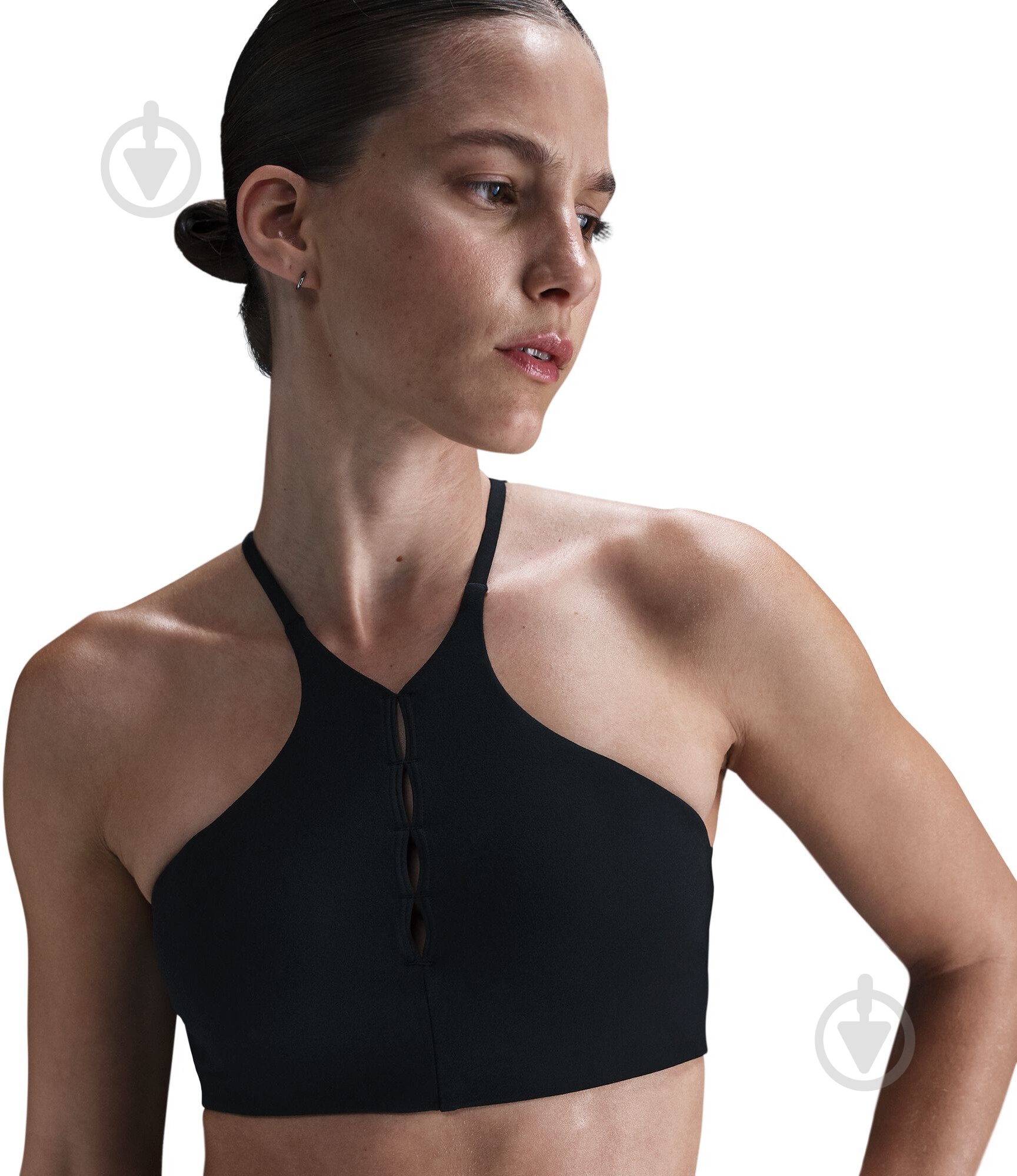 Бра Nike W NK1 HN KEYHOLE BRA HJ3726-010 р.M чорний - фото 4 Бра Nike W NK1 HN KEYHOLE BRA HJ3726-010 р.M чорний - фото 4