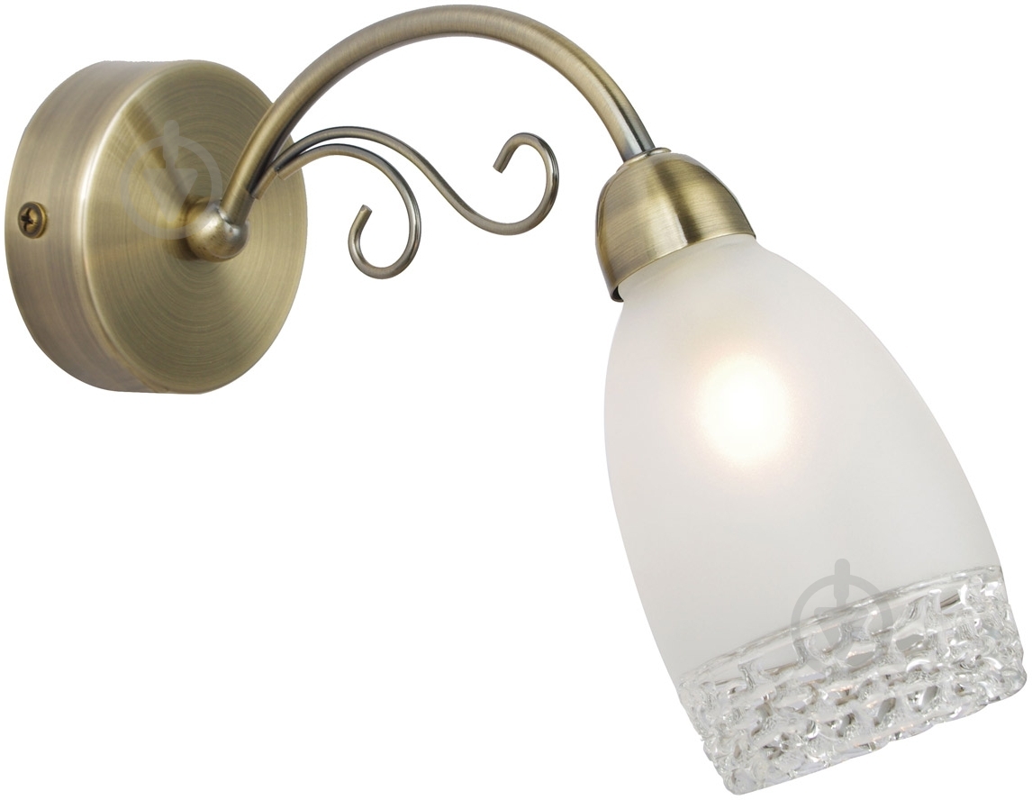 Бра Crystal Lux 1x40 Вт G9 белый Floriana/AP1 - фото 1 Бра Crystal Lux 1x40 Вт G9 белый Floriana/AP1 - фото 1