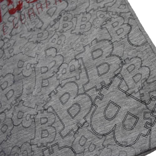 Футболка для мальчика Macma Bitcoin р.146 серый 9002 - фото 2