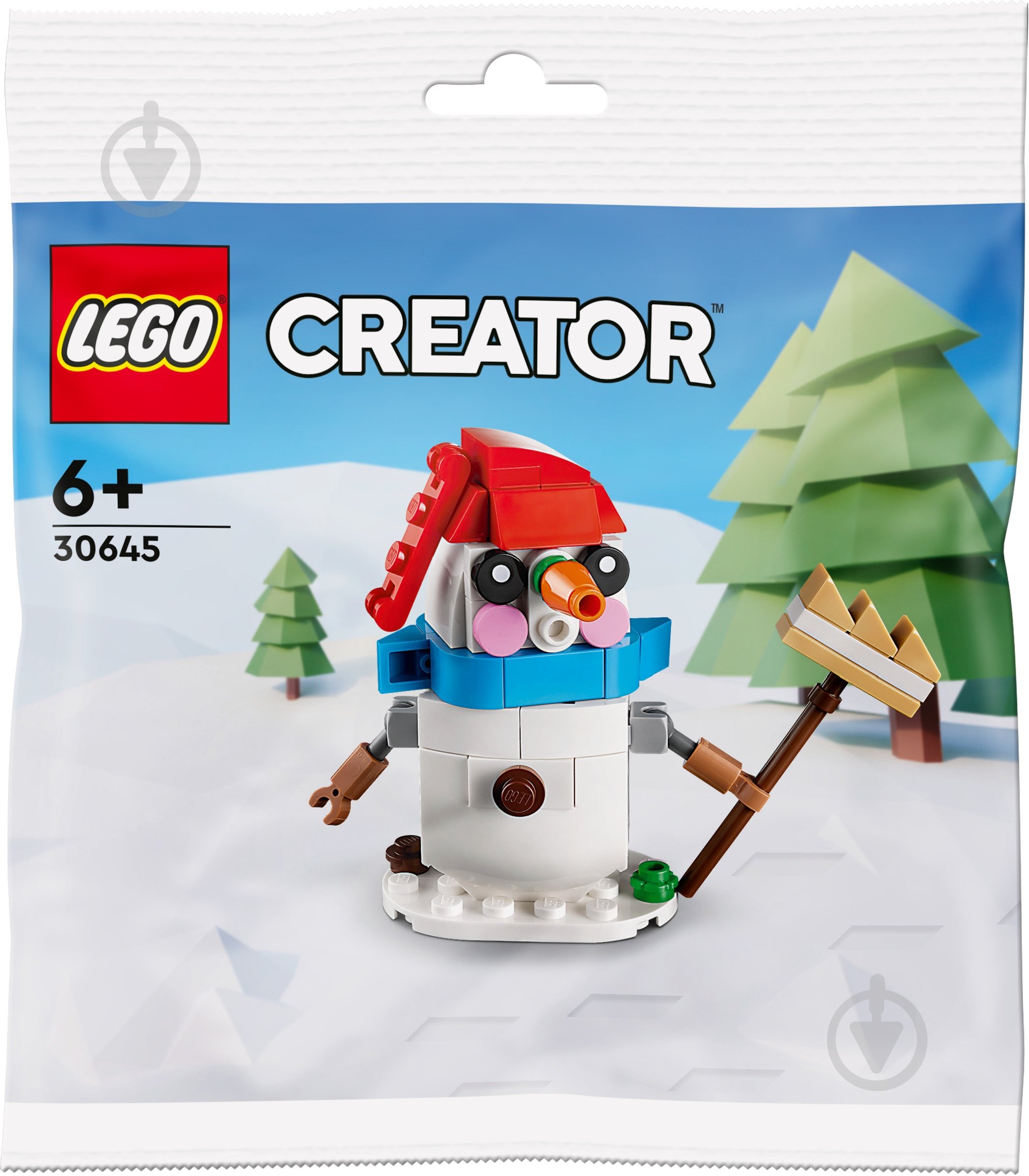 Конструктор LEGO Creator Снеговик 30645 - фото 1