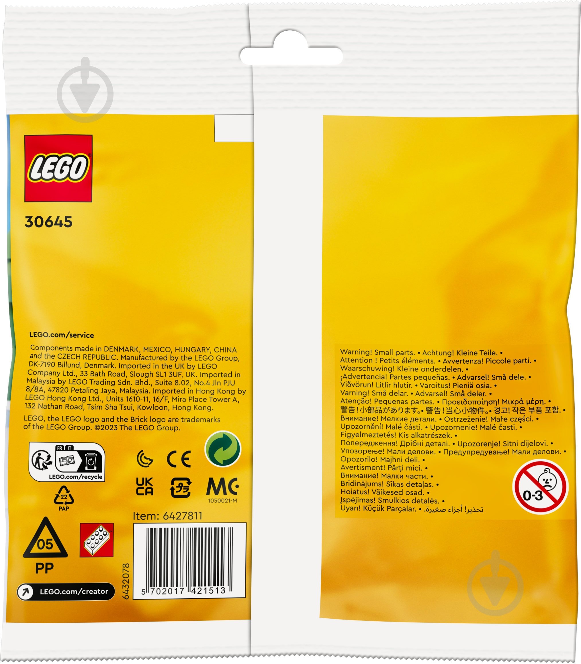 Конструктор LEGO Creator Снеговик 30645 - фото 2