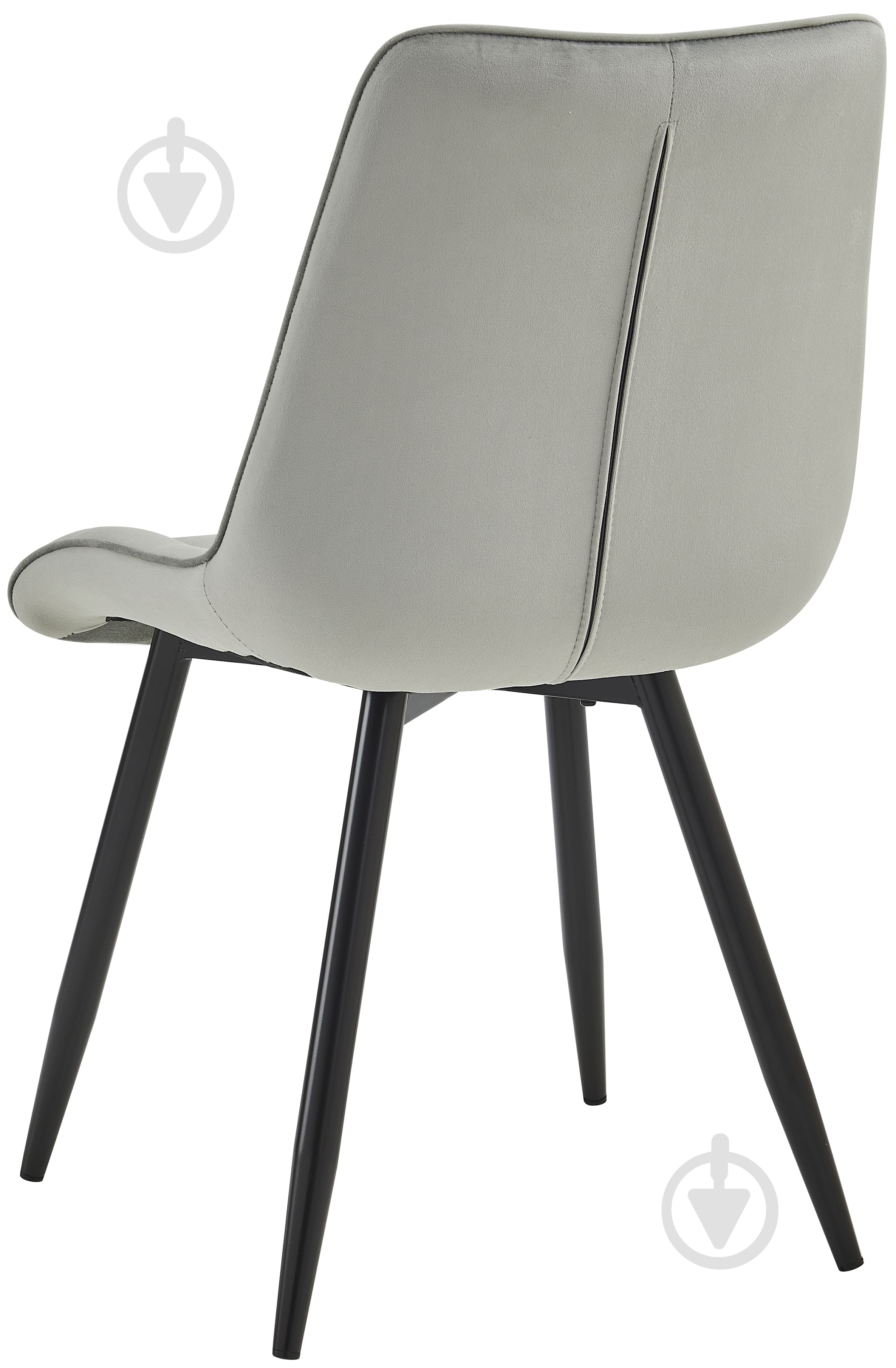 Стул Fly FS17 Light Grey-39 светло-серый / черный - фото 5
