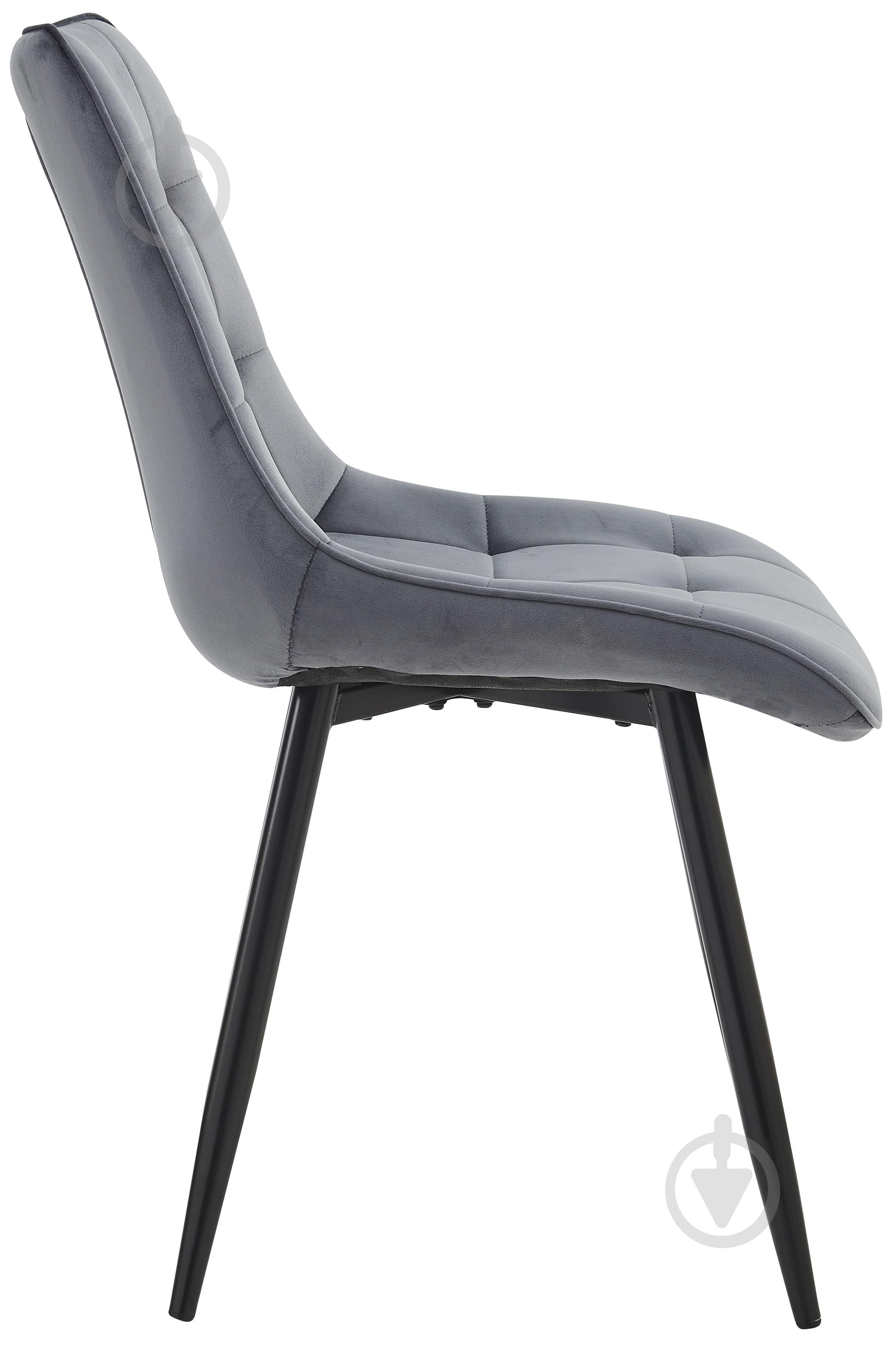 Стілець Fly FS17 Grey-40 сірий / чорний - фото 3