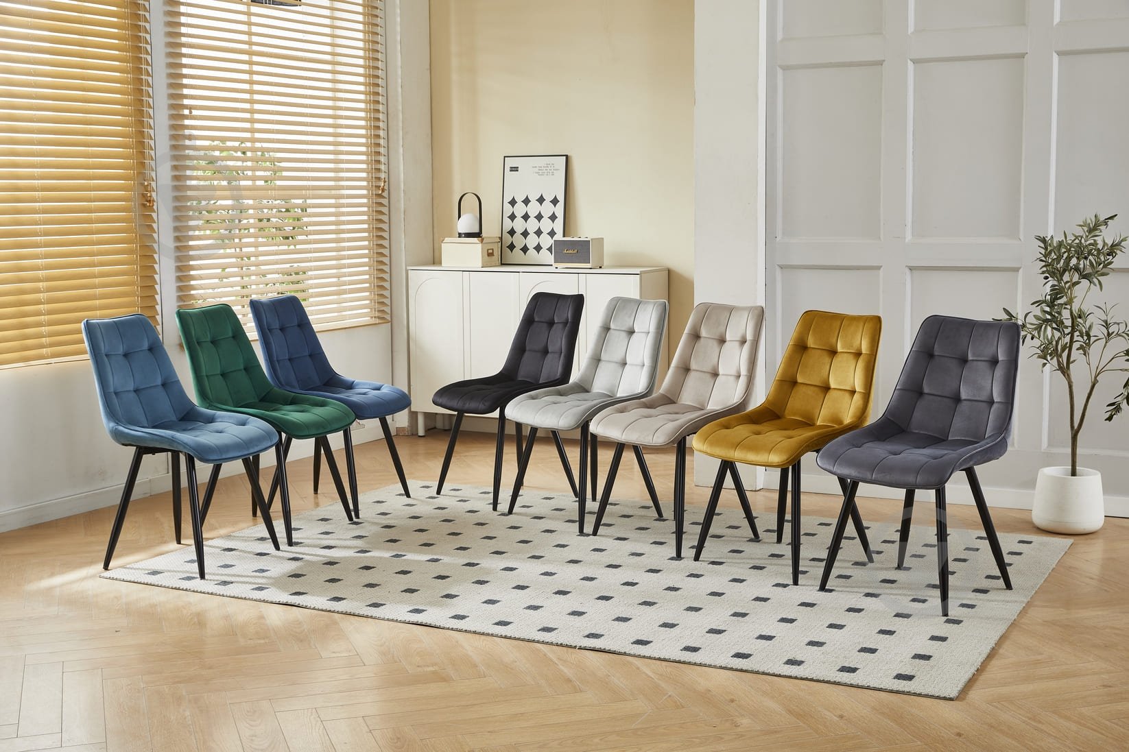 Стілець Fly FS17 Grey-40 сірий / чорний - фото 7