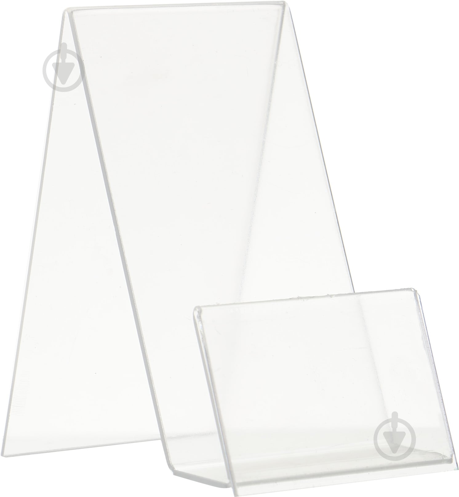 Підставка акрилова для телефонів 70x120x100 мм прозорий - фото 1 Підставка акрилова для телефонів 70x120x100 мм прозорий - фото 1