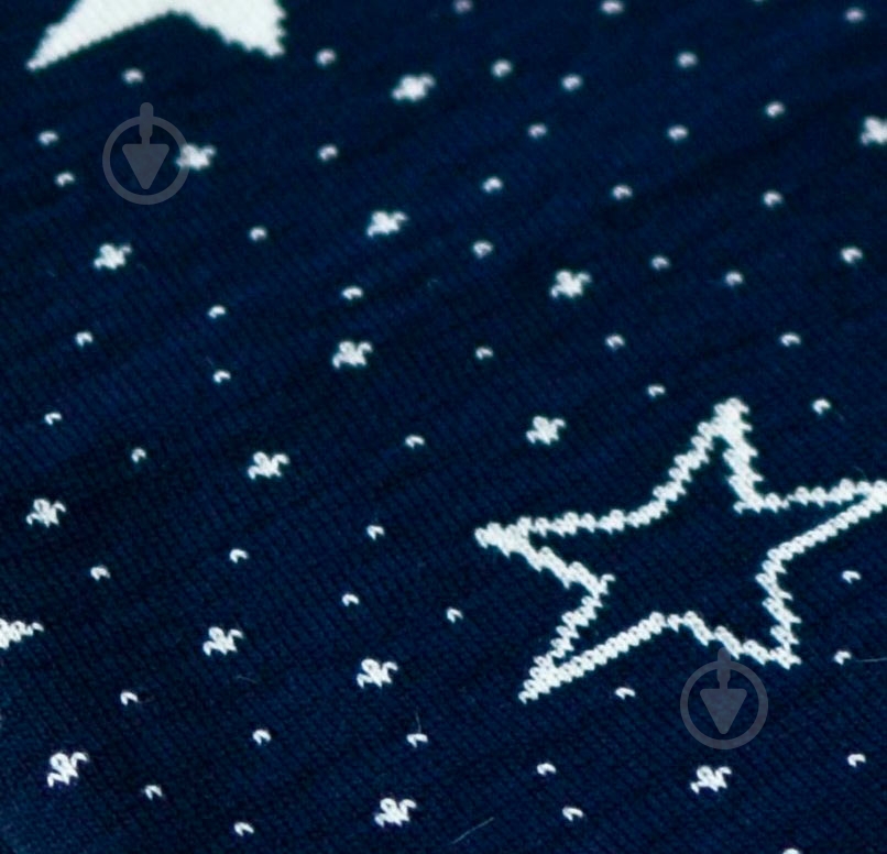 Плед Аrt Knit Прованс Stars 80x100 см синий - фото 2 Плед Аrt Knit Прованс Stars 80x100 см синий - фото 2