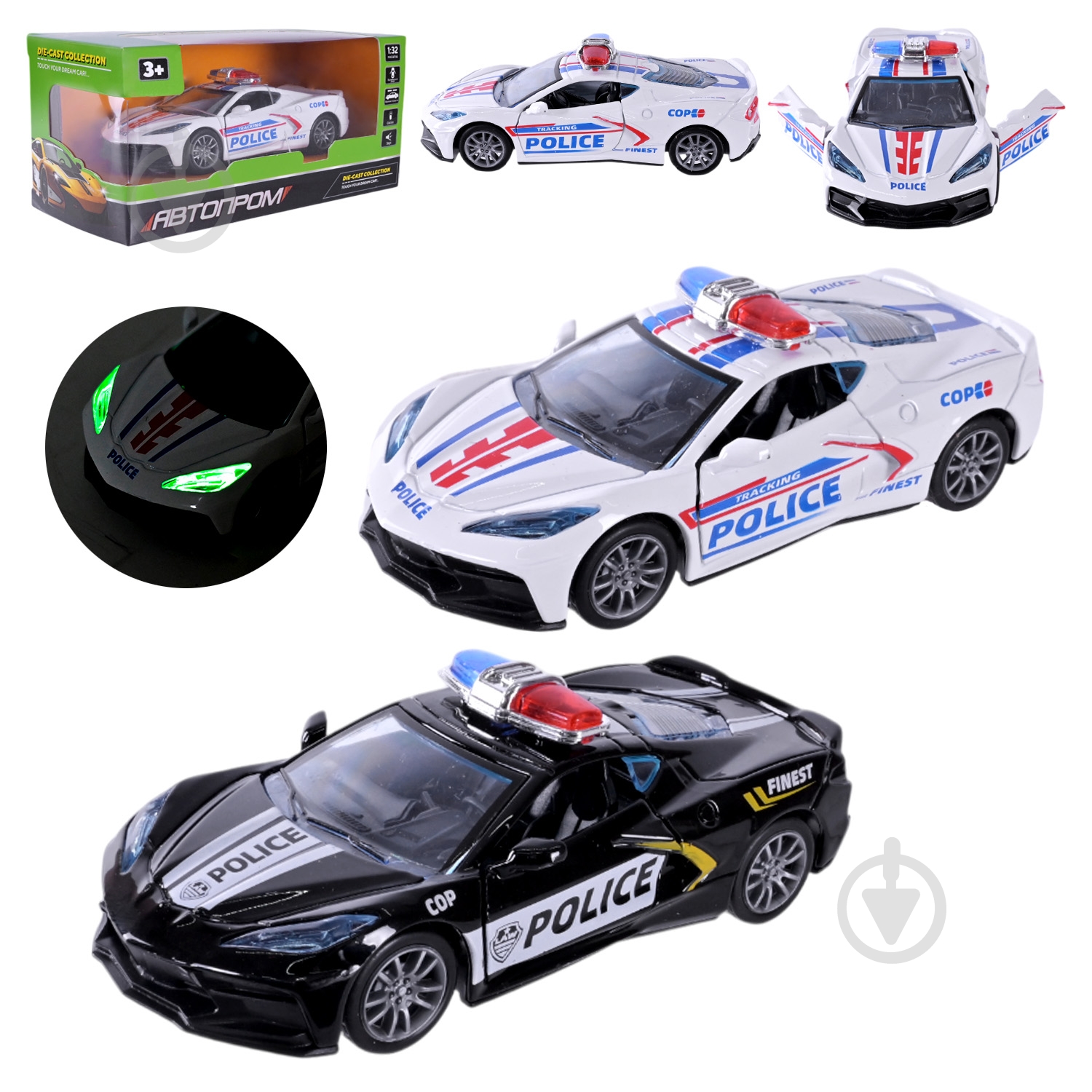 Машинка Автопром 1:32 AP74196 - фото 1